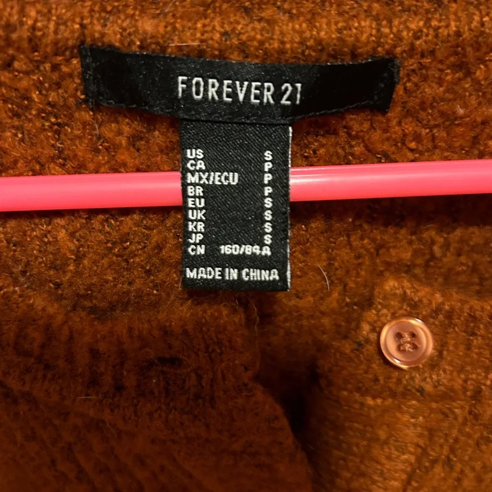 Copper colored knit sweater. - Picture 3 of 3